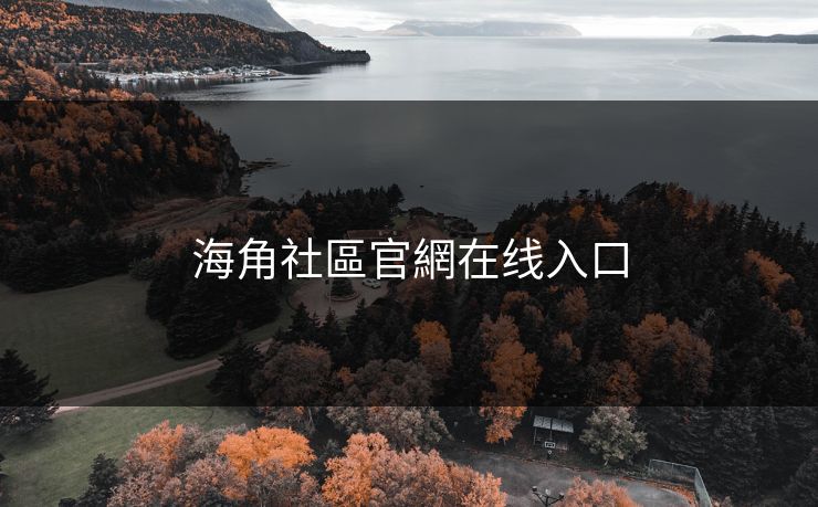 海角社區官網在线入口